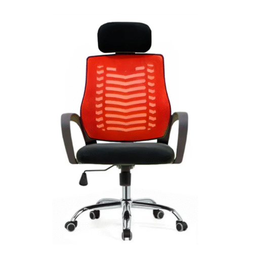 Headrest Executive Chair - Red